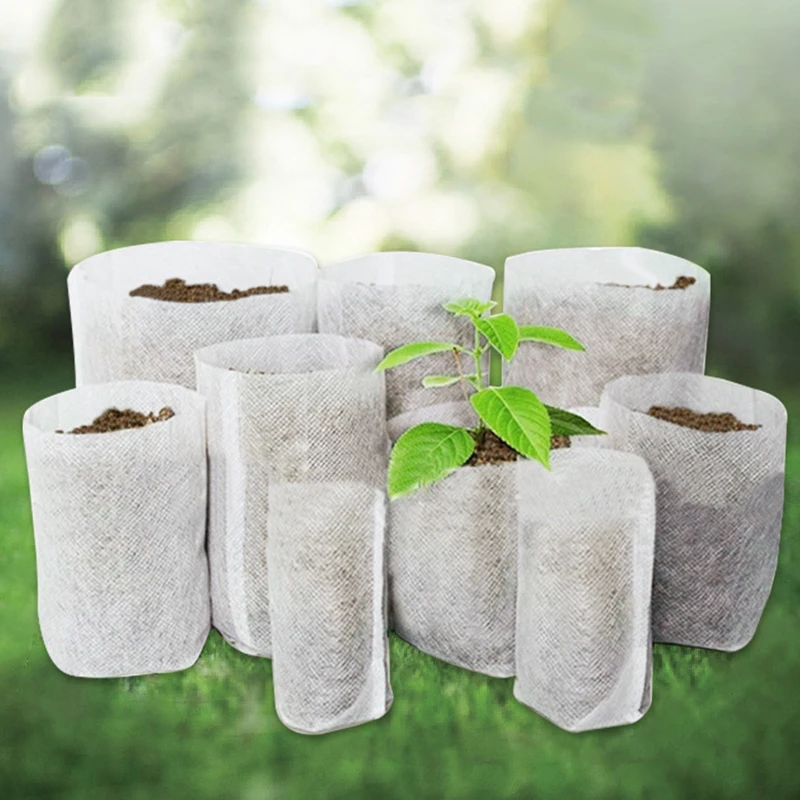 BESTA - 5 * sacs de plantes, pot en tissu non tissé respirant de qualité  supérieure, sacs de culture de 5 gallons avec poignées pour le dragage et  la plantation de jardin