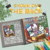 Whimsical Ghosts Picture Book: A Colorful Coloring Book for Family Gatherings Holiday Celebrations and Birthday Gifts 3