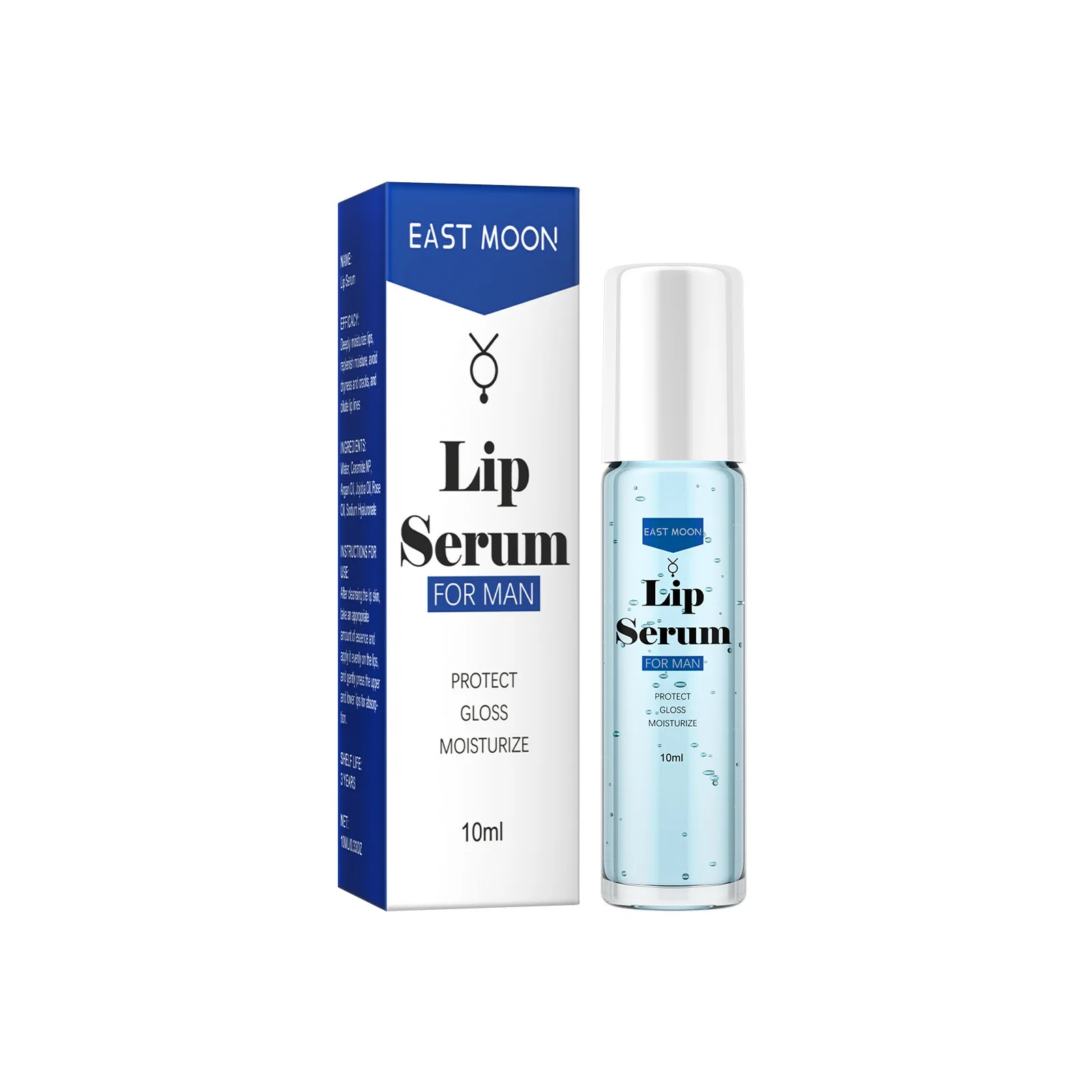 Men Lip Essential Serum Reducing Fine Lines Increase Elasticity Deeply Moisturizing Improving Dryness Hyaluronic Lip Care Liquid 2