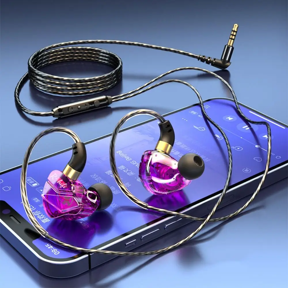 

In Ear Sports Earphones with Subwoofer and Control, and Live Streaming Earphones for Games