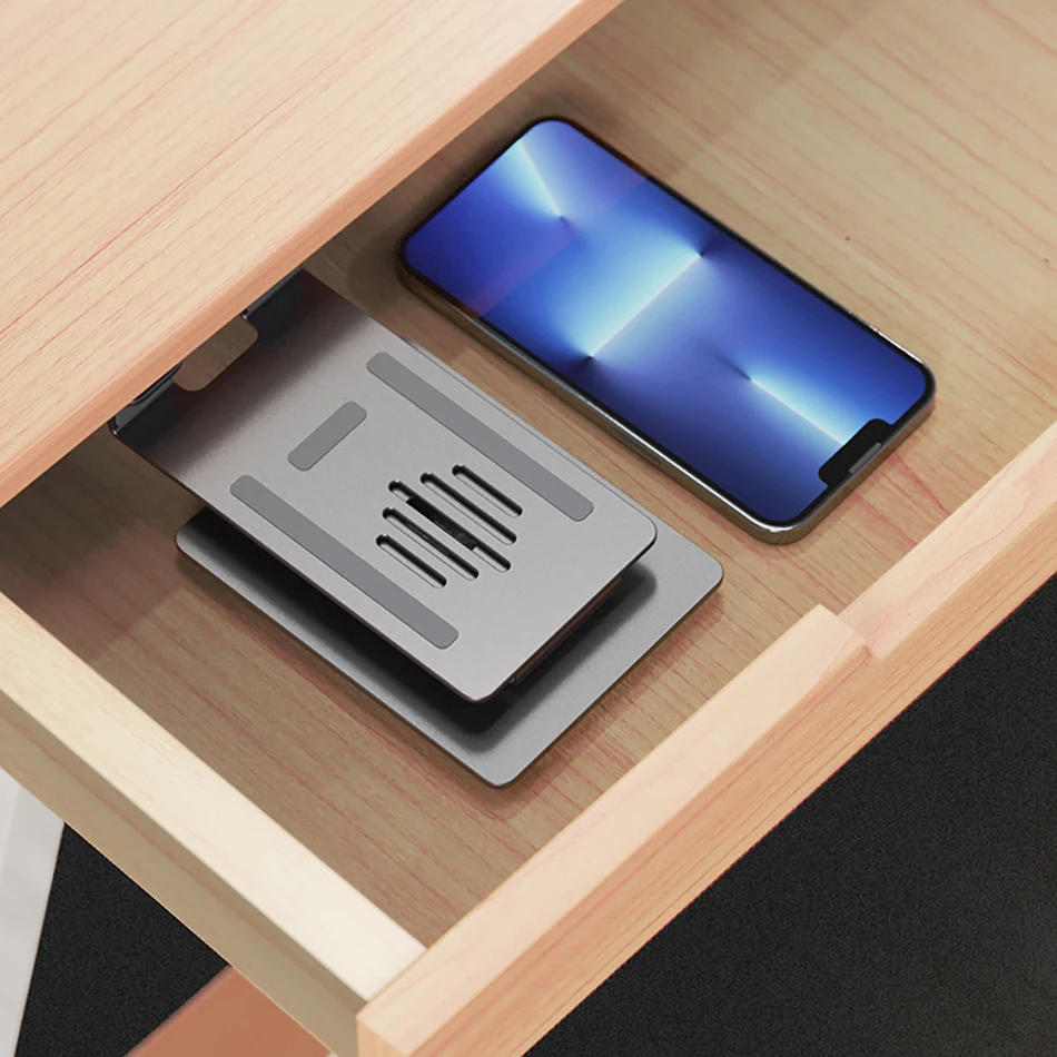 Wiwu-tablet Suporte para Ipad Pro 12.9 ar 10.9 com Rotação Duplo Suporte Ajustável para o Telefone Móvel Suporte de Mesa Dobrável - Imagem 2