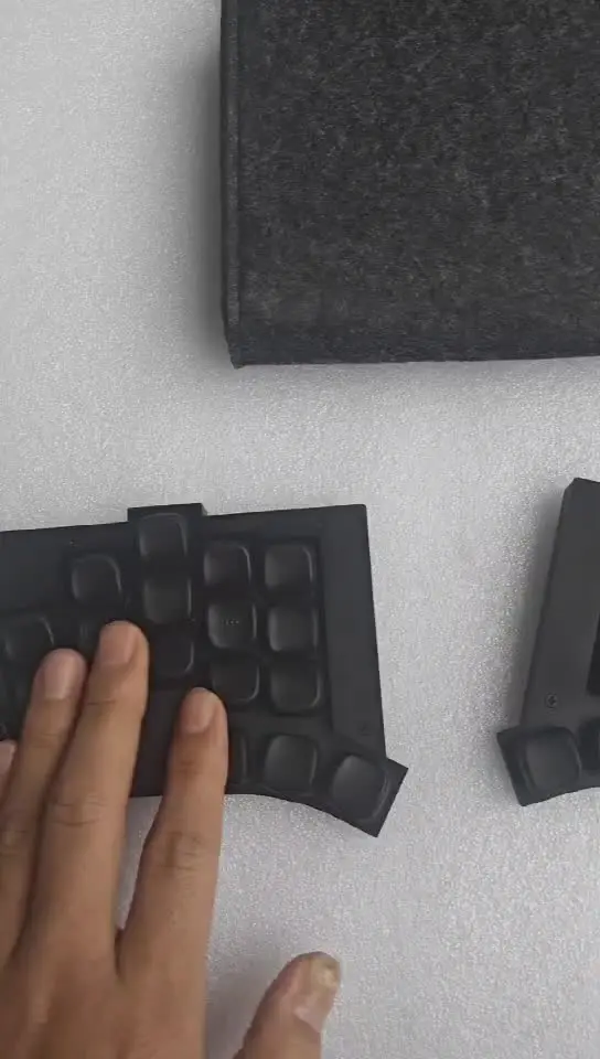 Беспроводная низкопрофильная разделенная клавиатура FDM Print Shell Keycap Custom ZMK
