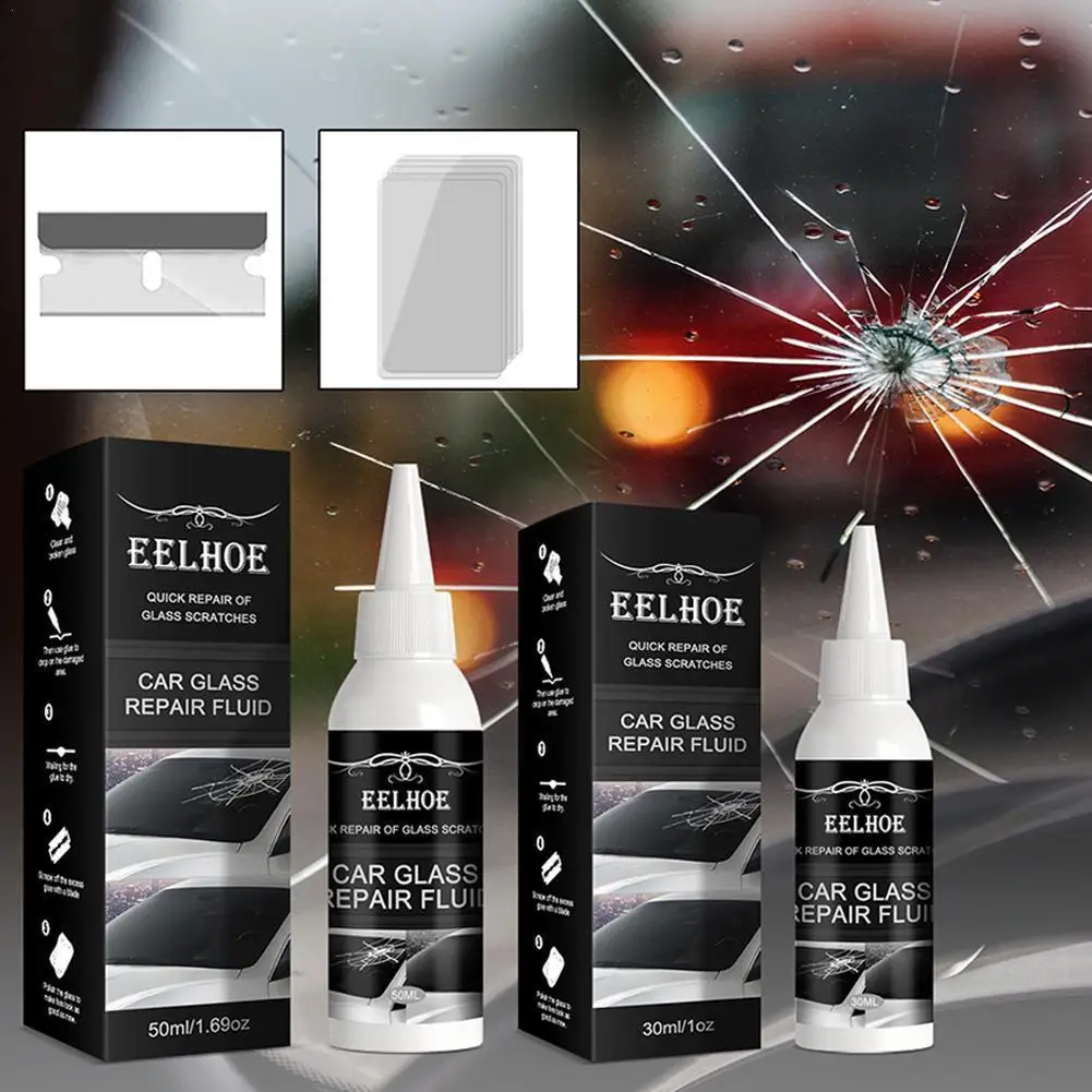 

Car Windshield Glass Repair Kit Break Scratch Crack Restore Fluid Car Windscreen Cracked Repair Accessories