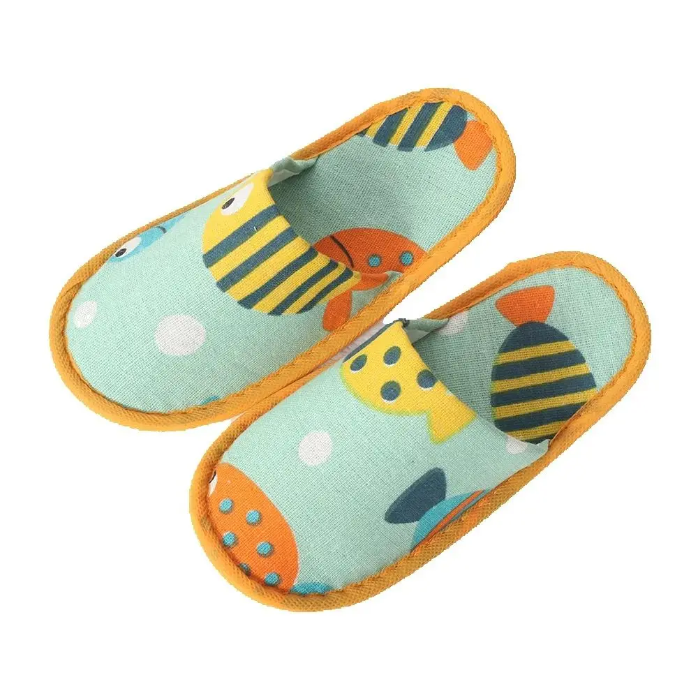 Pantofole monouso per bambini con cartoni animati, unisex, comode, antiscivolo, ideali per hotel, viaggi e occasioni speciali._voghion.com