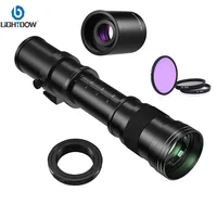 Lightdow 420-800mm F8.3-16 Manual Zoom Telephoto Lens With UV CPL FLD Lens Filters 2X Converter RU USA ES Warehouse Shipping - Image 2