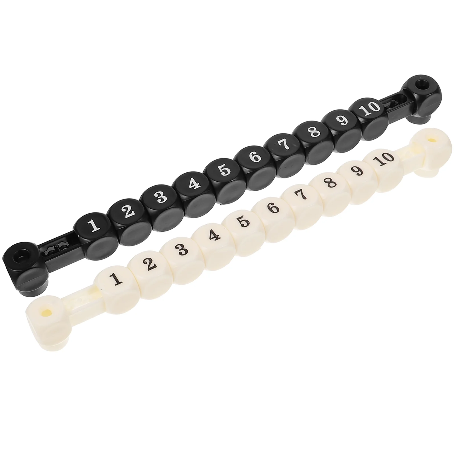 

2 Pcs Soccer Ball Score Marker Bars Foosball Counters Desktop Table Football Tools Portable Game Supplies Plastic Props Child