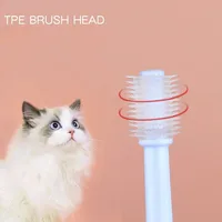 360 Degrees Pet Toothbrush Cat Brush Addition Bad Breath Tartar Teeth Care Dog Cat Cleaning Mouth Dog Cat Cleaning Supplies 4