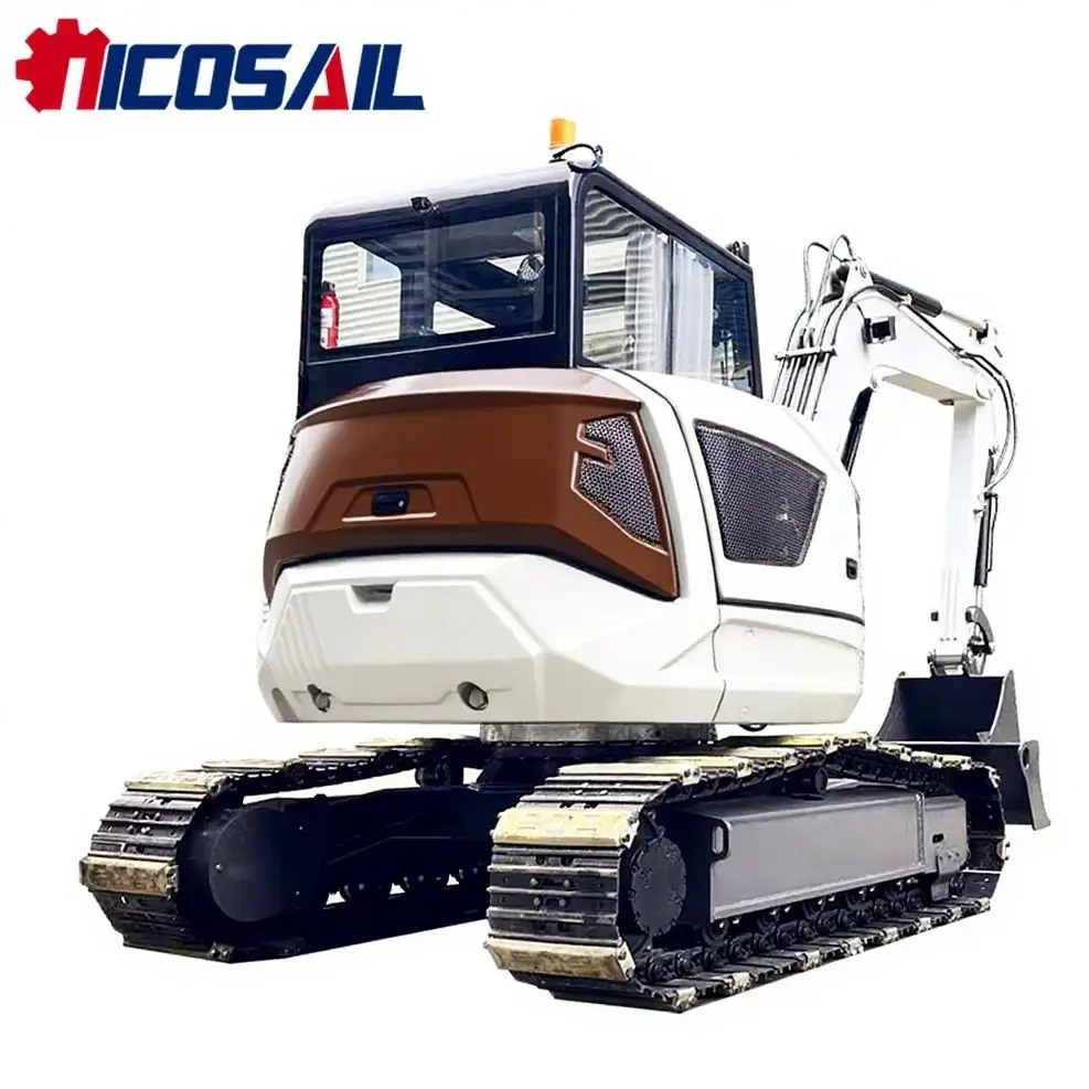 Heavy Industry Casting Structure Mining Excavator Mini 6-Ton 9-Ton Customized Product for Large Scale Projects 1