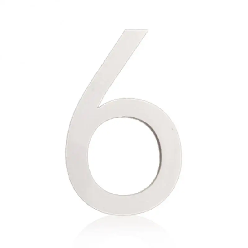 White Number 6