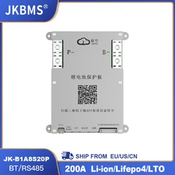 JKBMS SAMRT BMS 3S 4S 5S 6S 7S 8S 12V 24V BATTERY WITH 1A ACTIVE BALANCE HEAT FUNCTION ON SALE