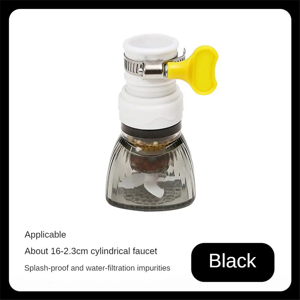 Description Picture 2 of itemRetractable Faucet Extender Filter Adapter Anti-Splash Filter Transparent Faucet Filter Nozzle with Water Purification L9BE