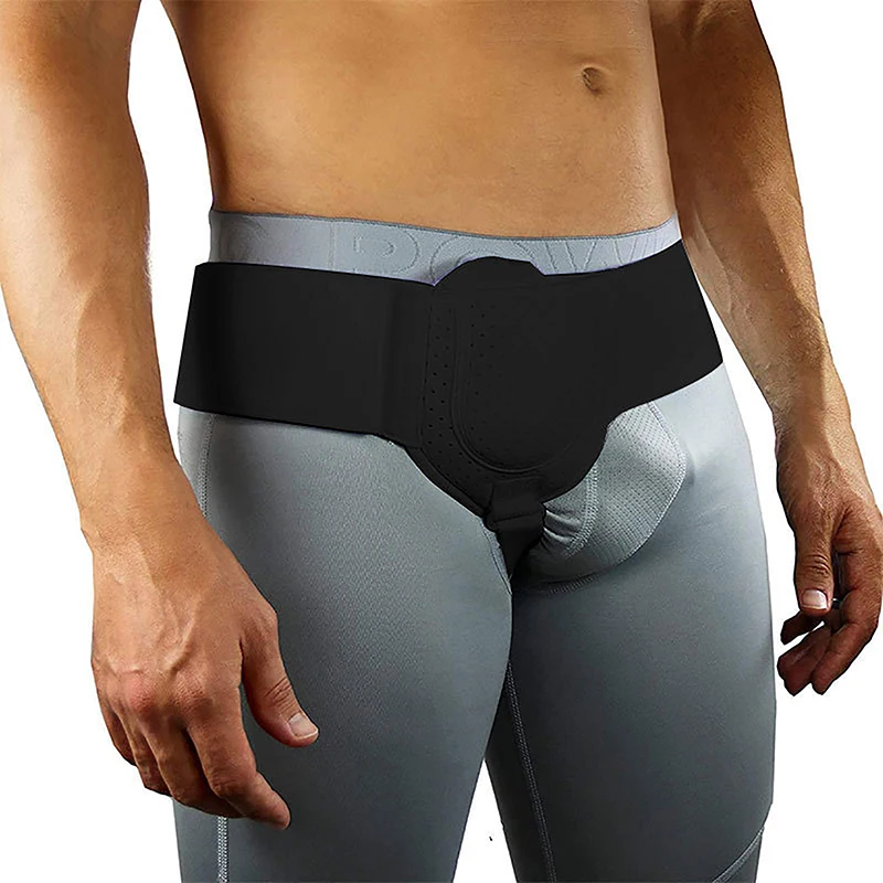 Hernia Belt Inguinal Sports Hernia Support Strap Breathable Adjustable Man Inguinal Groin Support