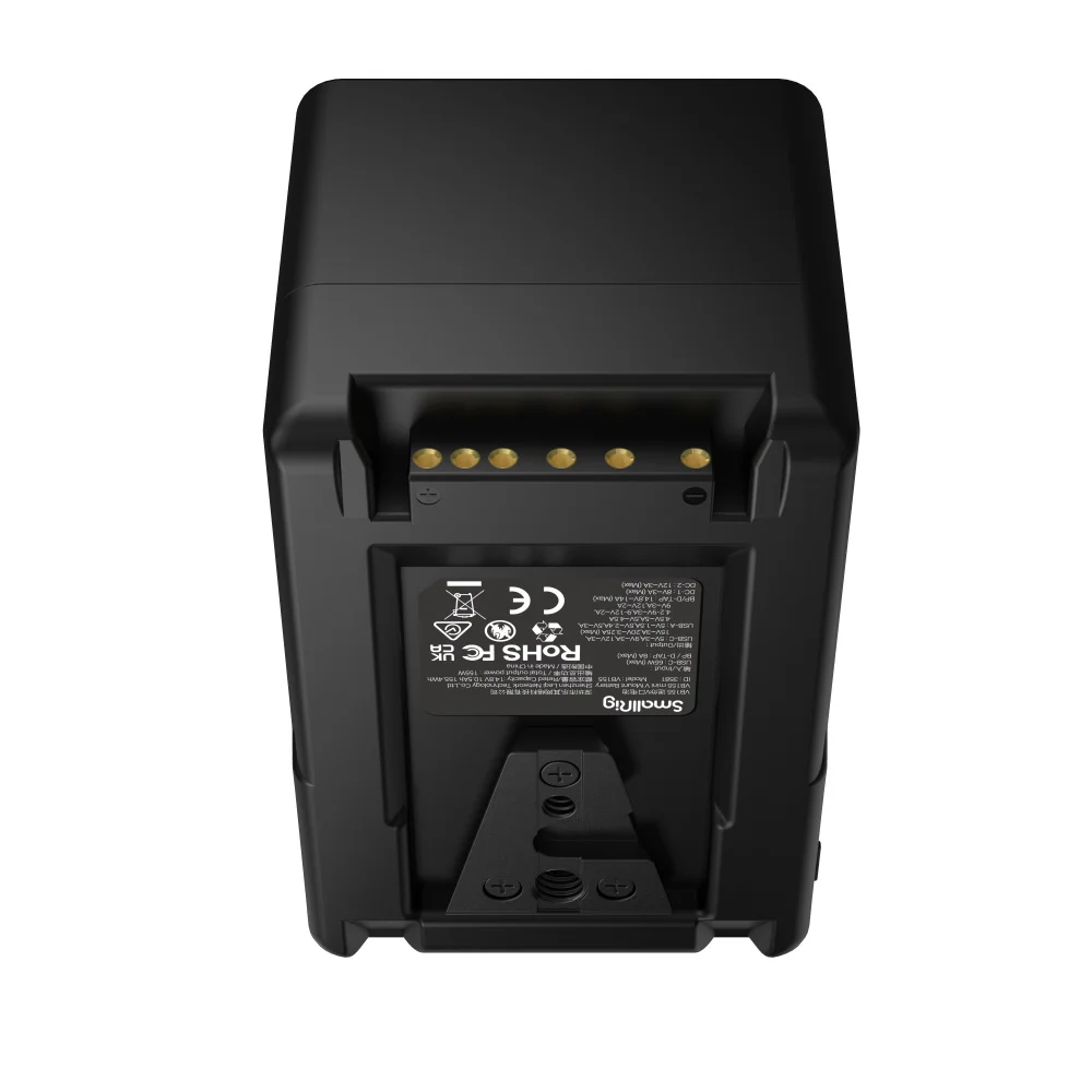 SmallRig 3581 VB155 ̴ V Ʈ ͸ 14.8V 10.5Ah 155Wh USB-C V- Ʈ ͸  DSLR   