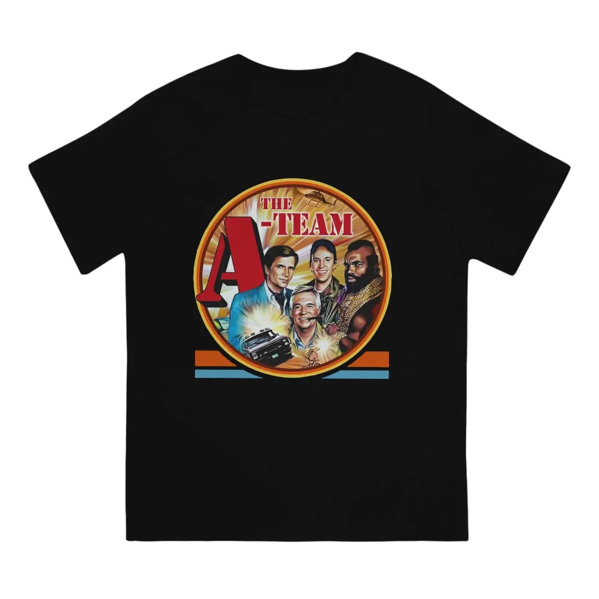 Мужские футболки Flim 80-х годов Murdock Geek, одежда A-Team из чистого хлопка, Винтажная футболка с коротким рукавом и круглым вырезом, футболка с идеей подарка