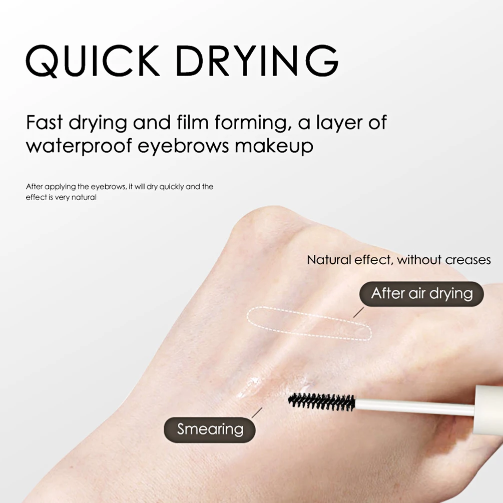 Waterproof Eyebrow Styling Wax Makeup Quick-drying Lasting Brow Pomade Setting Cream Natural Wild Eyebrow Sculpt Soap Cosmetics 4