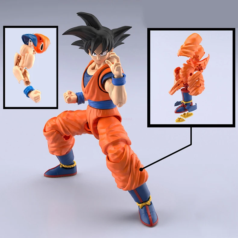 

Dragon Ball Z Son Goku Anime Action Figure Genuine Bandai 1/12 Figure-rise Standard Frs Series Fans Collection Model Toys