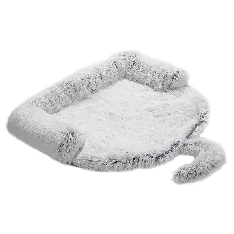 

Winter Pet Plush Bed Washable Cat Bed Crate Mat Dog Crate Kennel Pad Non-Slip Pet Bed Sleeping Mat Detachable Winter Warm Pet