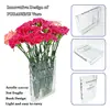 Creative Book Flower Vase Acrylic Flower Vase Plant Vases Decorative  Modern Style Vase Room Decor Floral Container ﻿ 5
