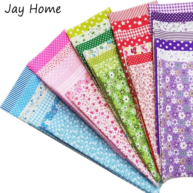 7Pcs Quilting Fabric Squares Sheets 10x10 Cotton Craft Fabric Bundle  Patchwork Floral Squares for DIY Sewing Quilting Crafting - AliExpress