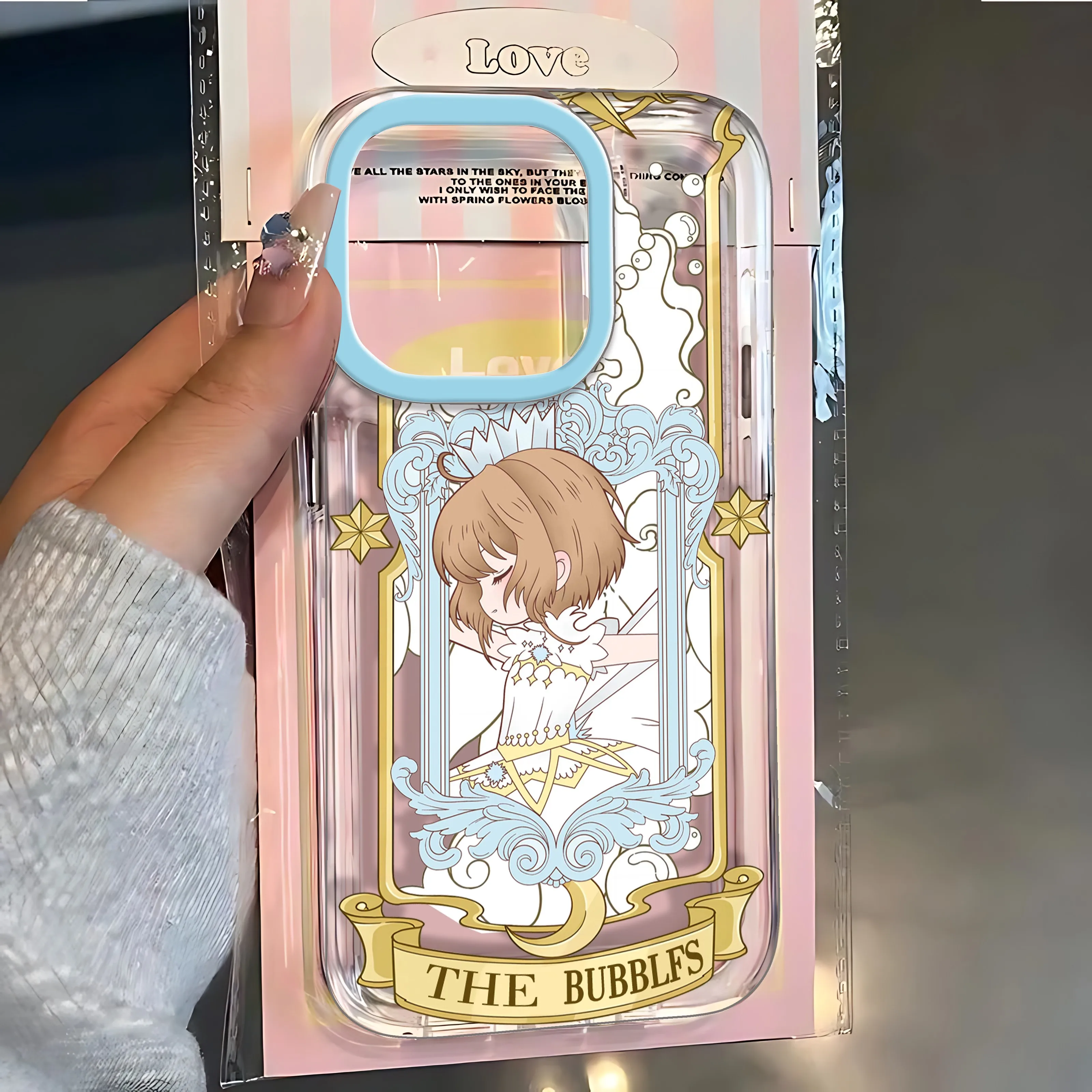 Card Captor Sakura Cartoon Clear Space Phone Case Cover