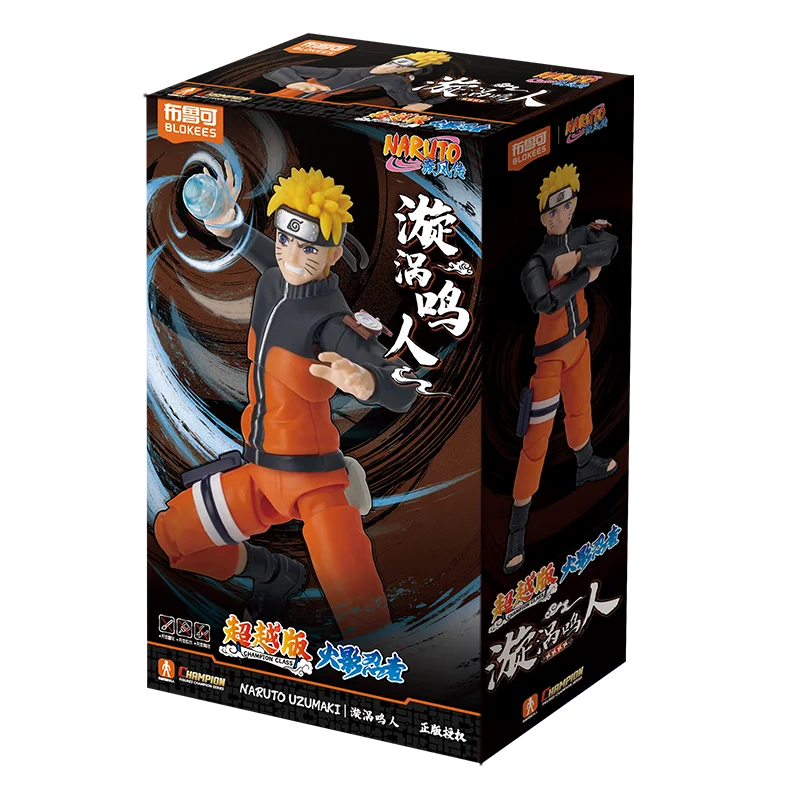 BLOKEES Original NARUTO Uchiha Madara & Namikaze Minato Champion Class Flash Action Figures