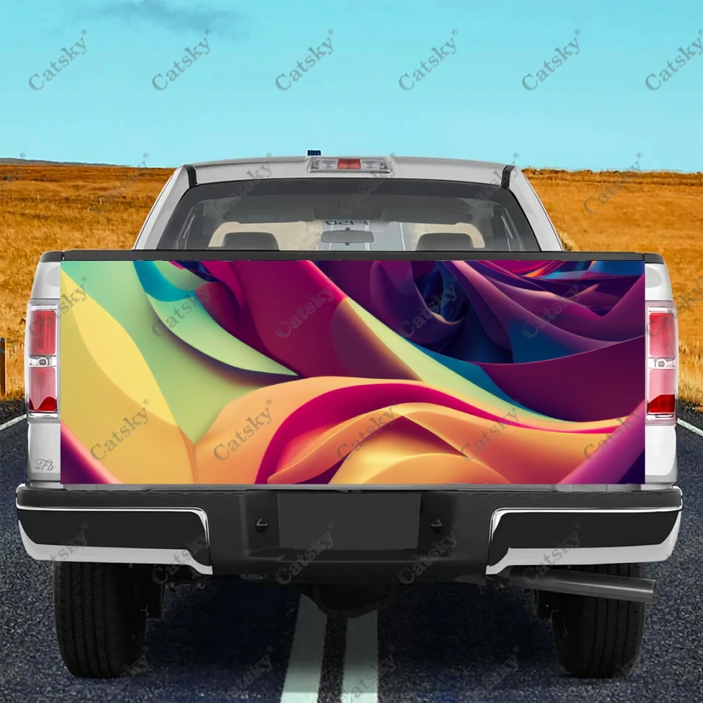 

Abstract Dragon Truck Tailgate Sticker Decal Wrap Vinyl High-Definition Print Graphic Suitable for Pickup Trucks