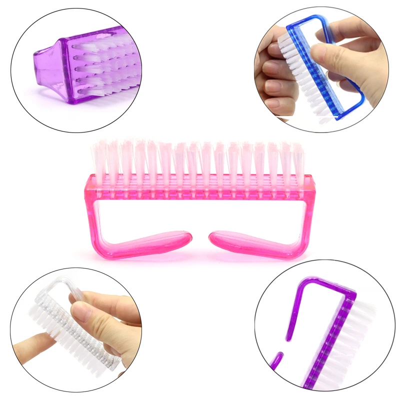 10/20 Pcs/Lot Professional Nail Art Brushes Biger Angle Acrylic Nails Brush Cleaning Dust  Remove Manicure Sets Stylist Supplies 2