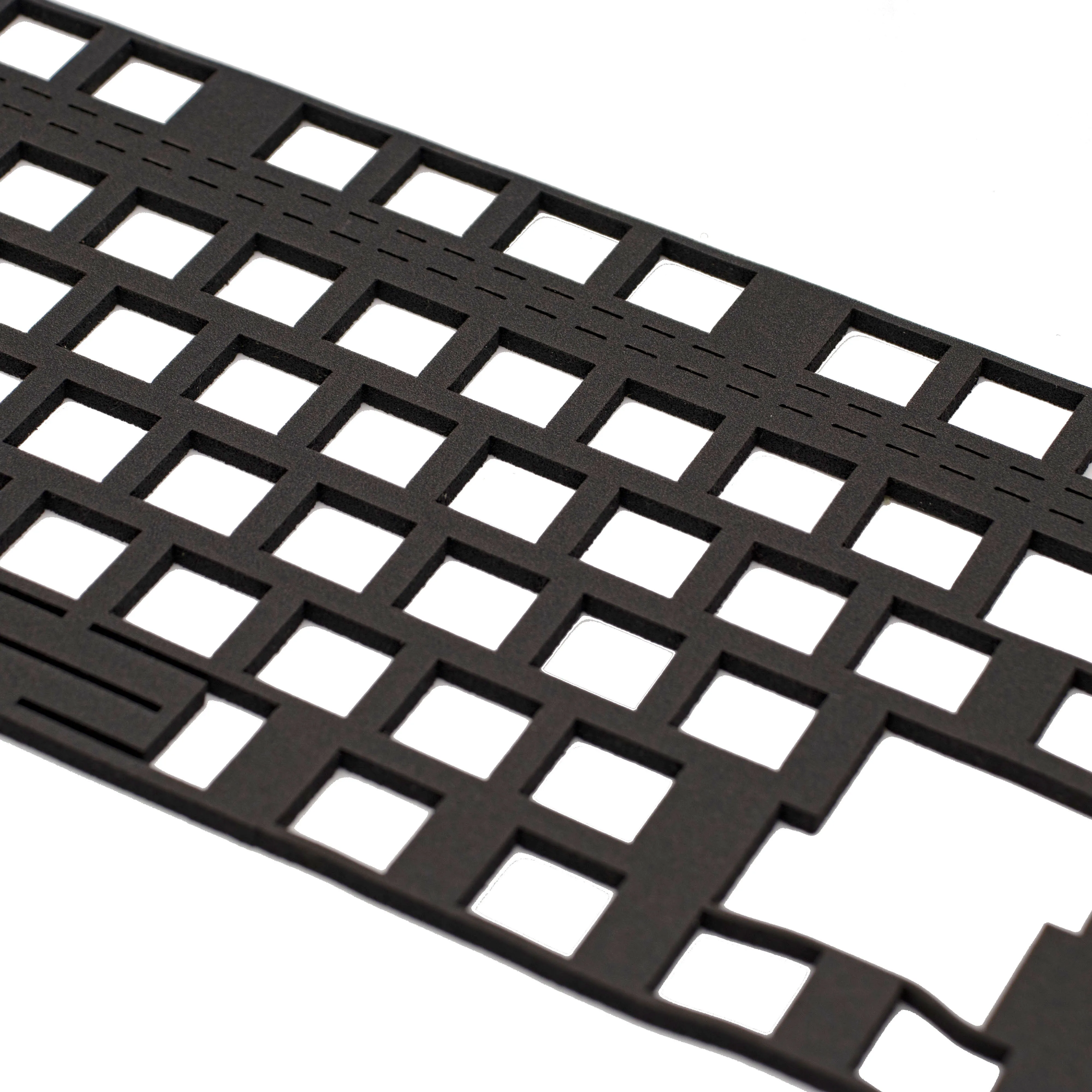 키보드 포지셔닝 플레이트 포론 기계식 키보드 샌드위치 폼 무소음 폼 61 64 68 84 87 75 108 키 키보드 레이아웃용