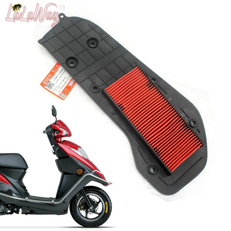 

Electric Motorcycle Air Filter Motor Bike Intake Cleaner For SUZUKI Haojie VM100E VM100N HJ100T-5G HJ100T-12
