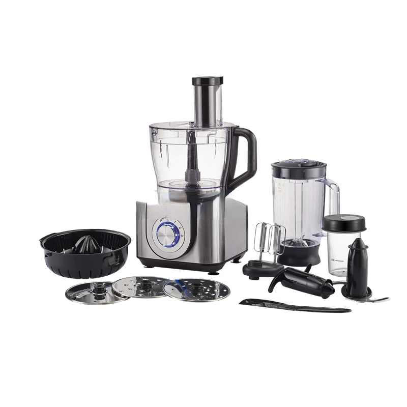 

high quality food processor 12 in 1 chopper with meat grinder processor