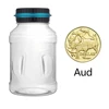 Digital Coin Bank Savings Jar with LCD Counter Digital Coin Bank Piggy Bank Savings Jar Designed for Dollar Euro Pound Aud 2