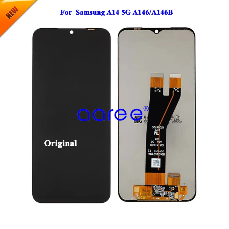 

LCD Screen Original For Samsung A14 5G A146 B LCD For Samsung A146P A146U LCD Screen Touch Digitizer Assembly