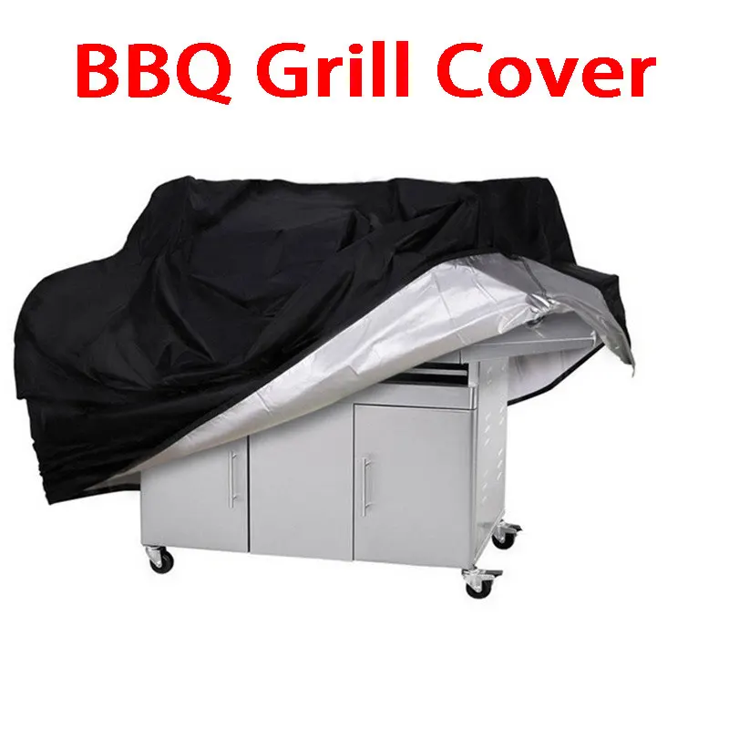 

BBQ Cover Waterproof Grill Accessories Barbecue Covers for Weber Gas Large Barbeque UV Outdoor Garden