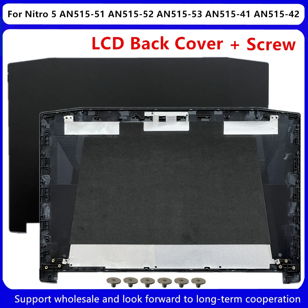Capa de Moldura Frontal para Acer Nitro Tampa Traseira Lcd Dobradiças de Tela An51542 An515-41 An51551 An515-52 An515-53 N17c1 Novo - Imagem 3