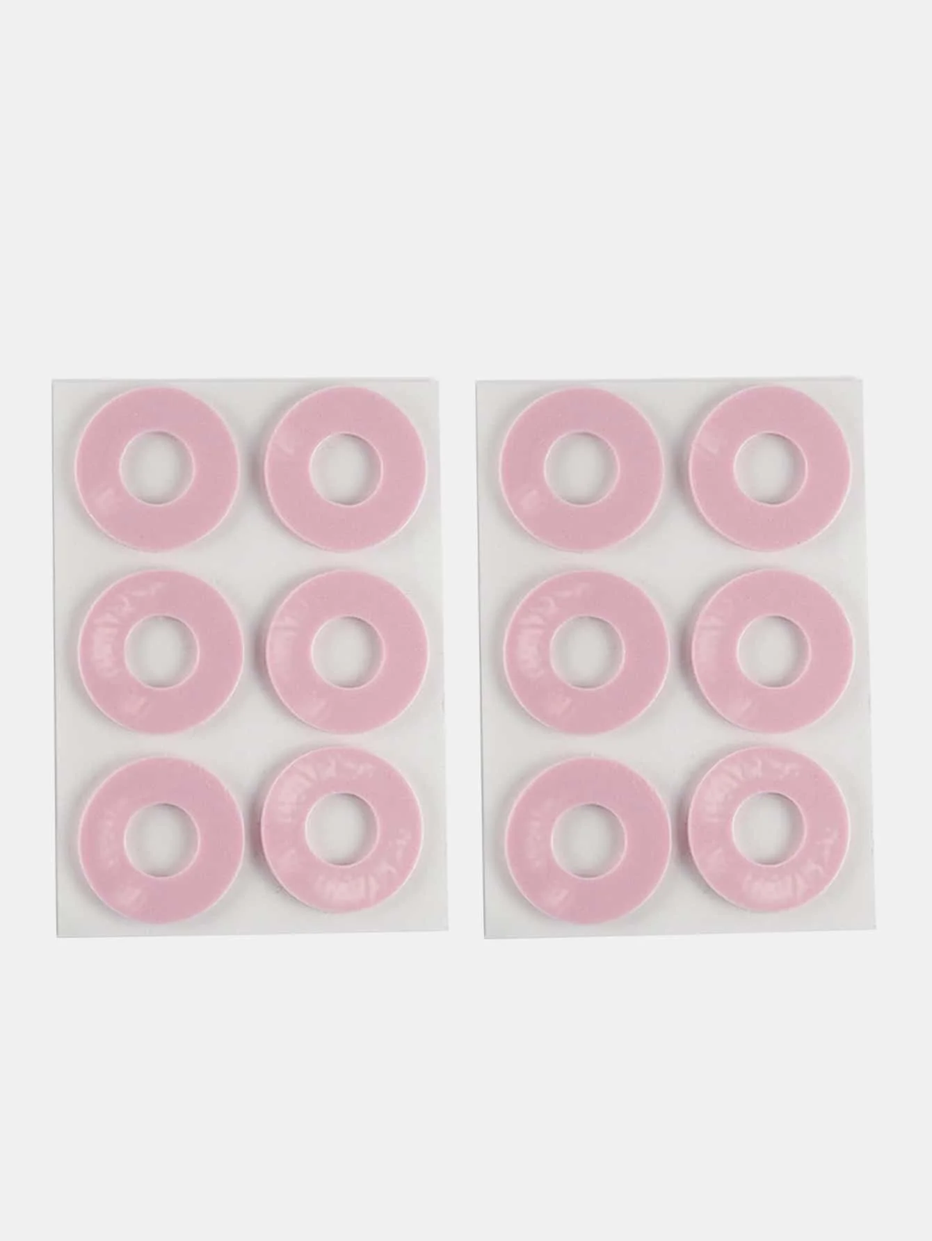 Pink Latex Foot Stickers for Corn Protection and Comfort