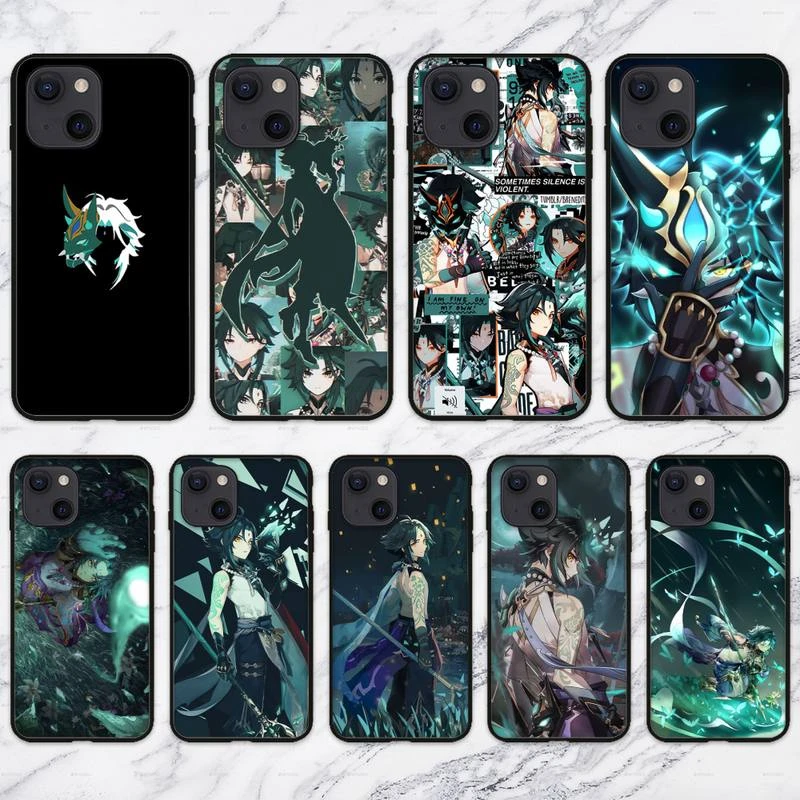 Xiao Genshin impact Phone Case For iPhone 11 12 Mini 13 Pro XS Max X 8 7 6s Plus 5 SE XR Shell iphone 11 cover