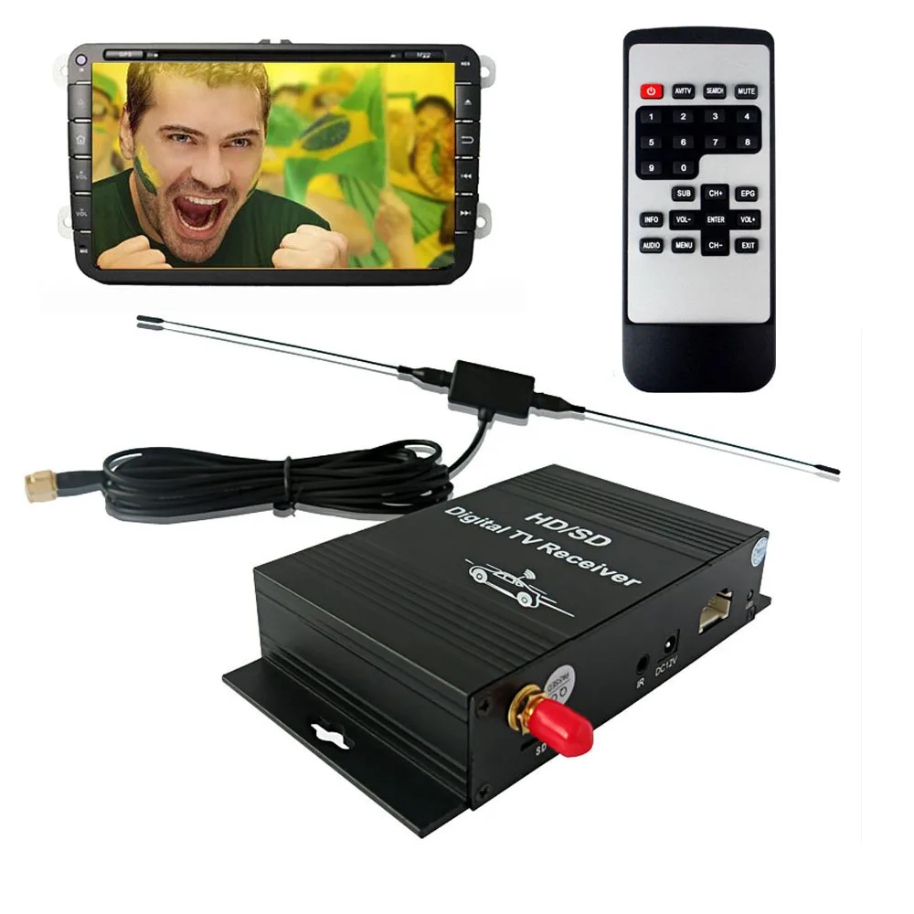 HDCarISDBTDigitalTVReceiverVehicleTVTunerISDBTForBrazil