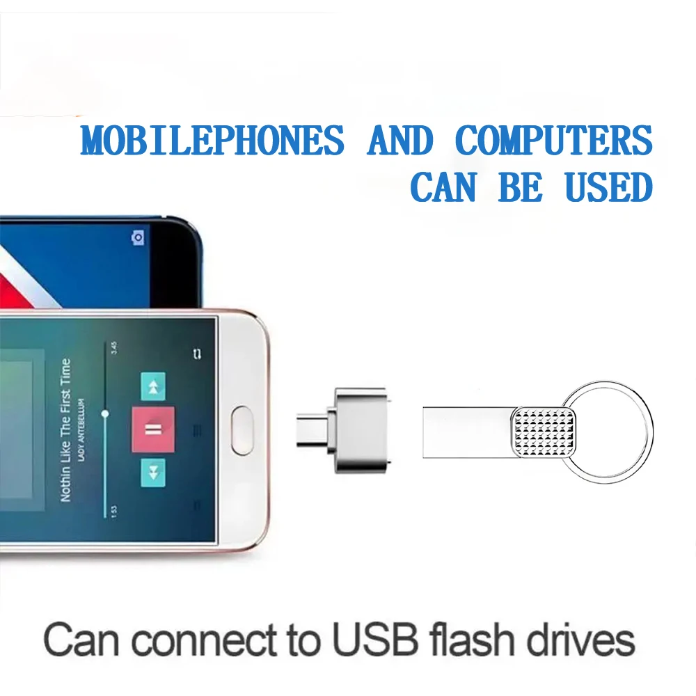 USB 3.0 Metal Flash Drive Type-C 4
