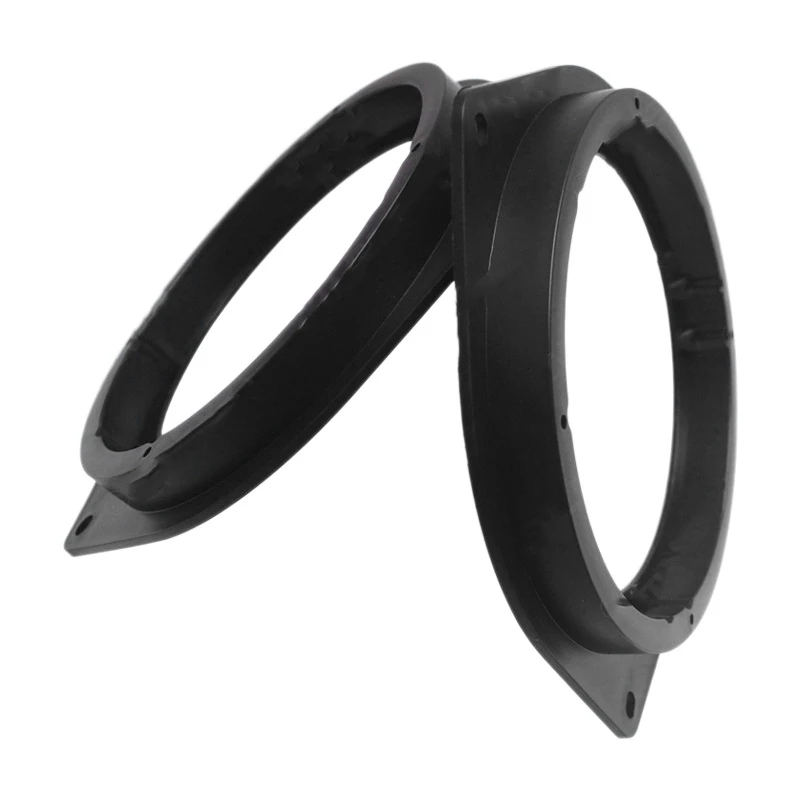 6.5Inch Front Rear Door Stereo Speaker Mat Adapter Wire Mount Plugs Plates Bracket Spacers Ring for Toyota Rav4 09-21