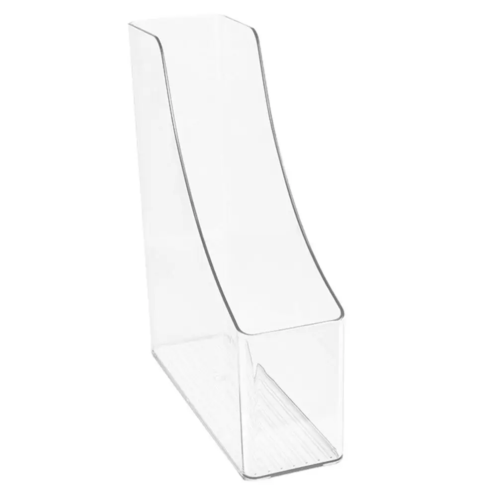 투명 아크릴 수직 파일 정리함, 투명 폴더 홀더, 데스크탑 문서 보관 파일 홀더 (사무실용)