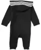 Adidas|Baby Boys or Baby Girls Logo Full Zip Hooded Coverall 2
