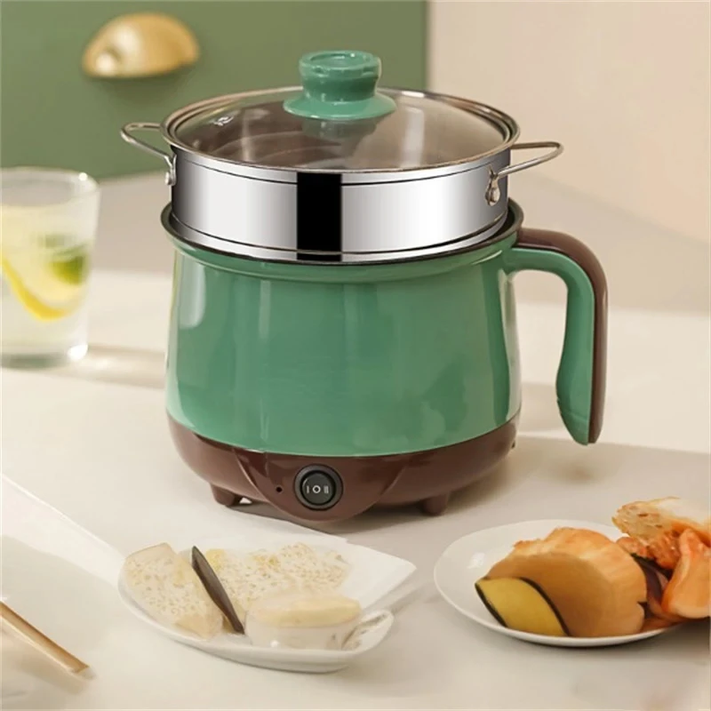Cookers  Rice Cooker Non-stick Pan Heating Pan  Cooking Pot Machine Double Layer Steamed Eggs Pan Soup Pot 3