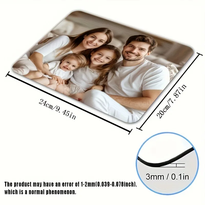 Customized Mouse Pad Office Computer Desk Pad Heat-resistant Coffee Pad Decoration Game Accessories Keyboard