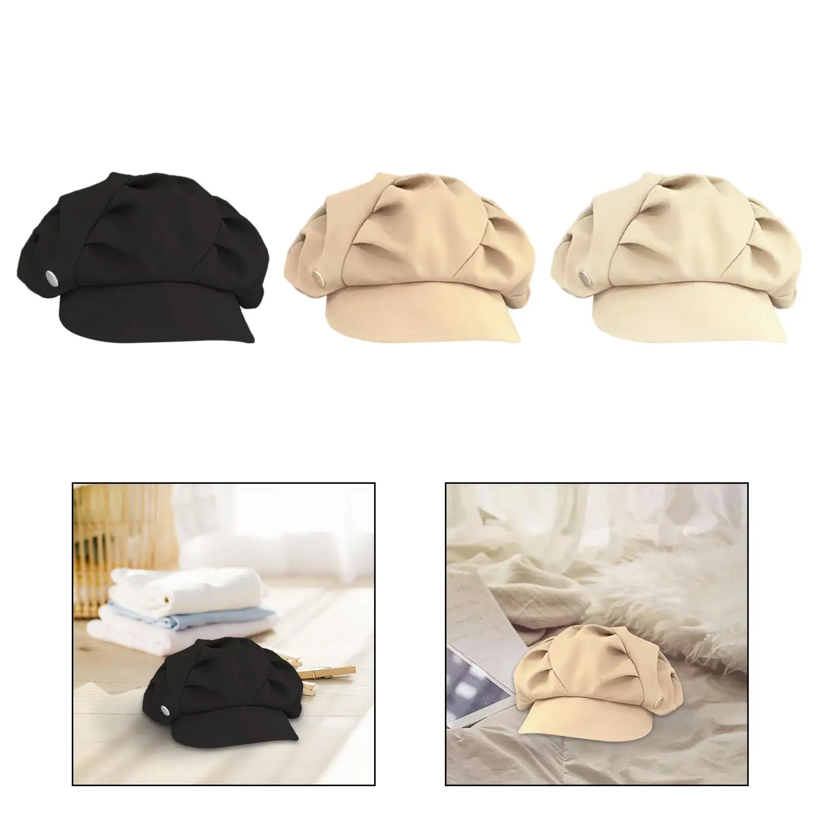 Womens Beret Hat Peaked Caps Painter Hat Classic Cabbie Driving Hat Pleated Sun Hat Octagonal Hat for Shopping Traveling Dating