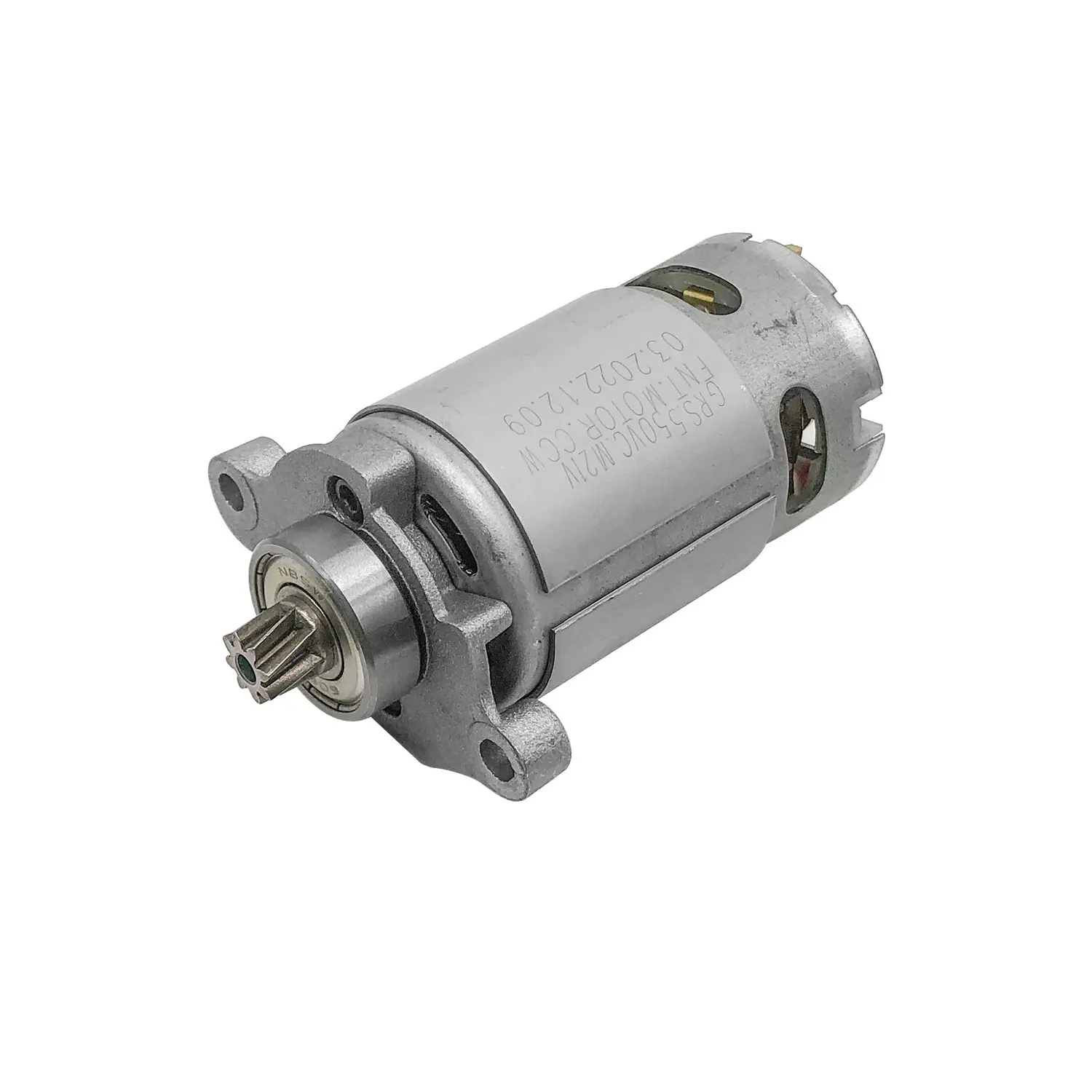 21V 8 Teeth RS550 DC Motor Power Reciprocating Saw Motor for Electric Saw Micro Engine with Helical Teeth Gear