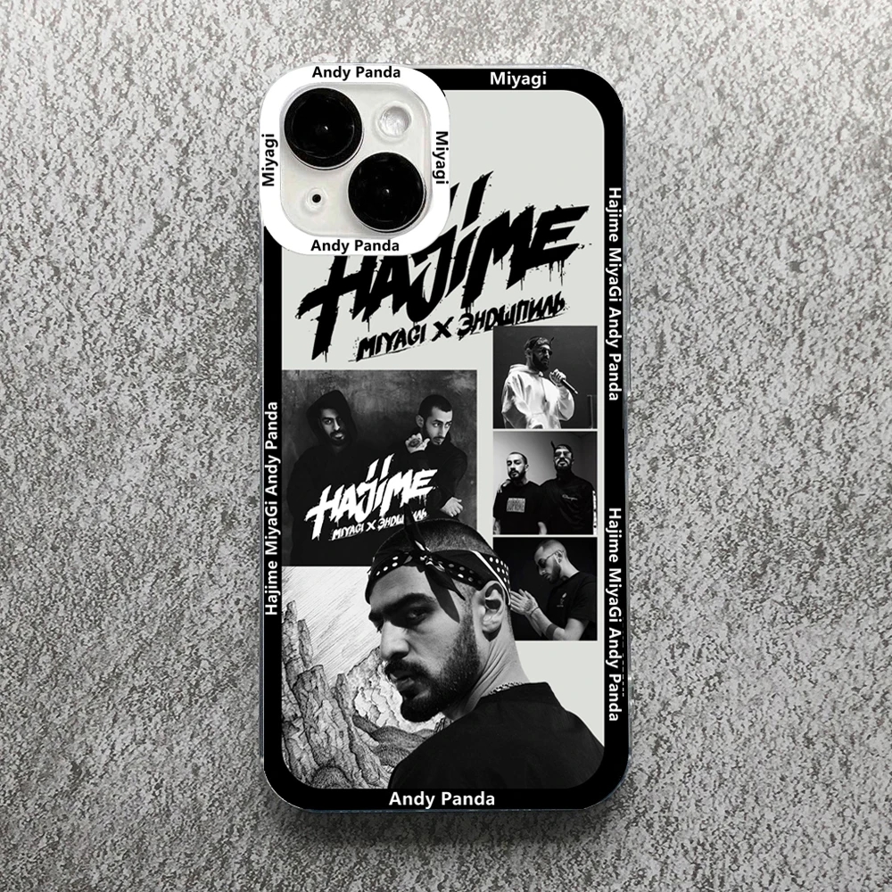 Hajime MiyaGi Andy Panda Transparent Phone Case Cover