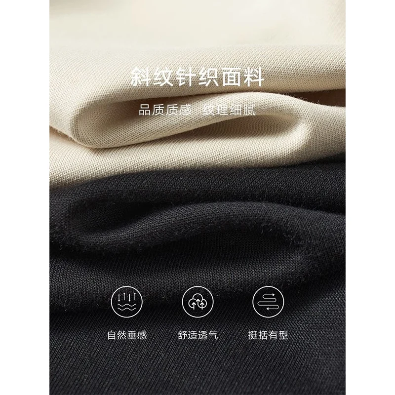 Spring Autumn Polo-neck Loose Casual Patchwork Sweatshirt Ladies Solid Color Simple Fashion All-match Zipper Pullover Top Women