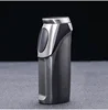 Jobon Direct Injection Three Flame Blue Flame Lighter Charging Gas Mixed Lighter Touch Sensing Electric Quantity Display Tools 5