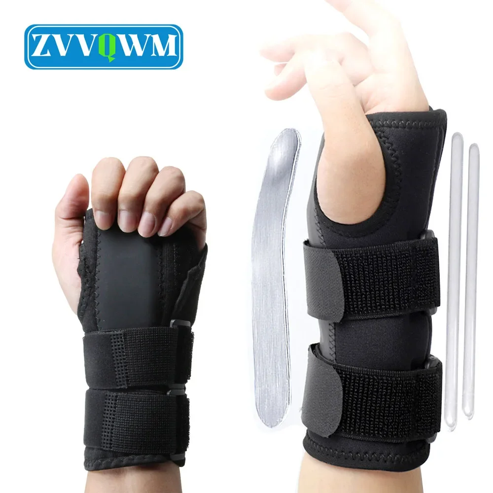 Wrist Brace 1Pcs Carpel Tunnel Stabilizing Hand Support Sprain Tendonitis Night Immobilizer for Women Men