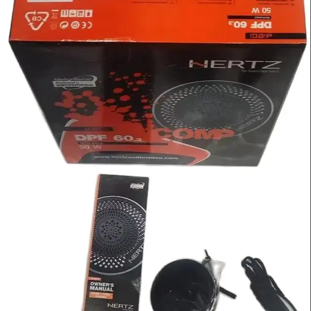 1PC HERTZ DPF 60.3 5MIDRANDE 50W Car Speaker DWR SURROUND COMP-COAX SY Manufactured by elettomedia Made In ltaly